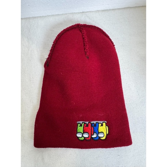 Among Us Designer‎ Winter Hats, High Quality Knitted Cartoon Pullover Hats Red - Picture 4 of 5